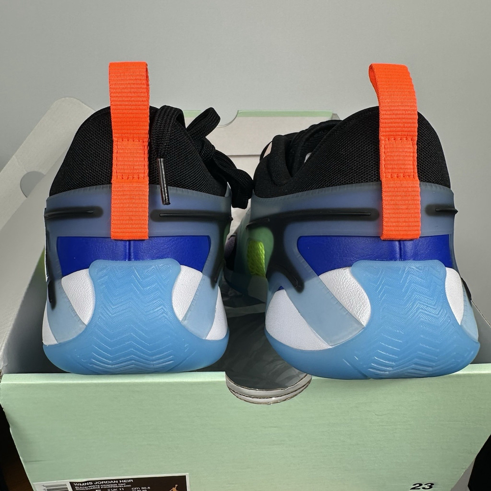 Air Jordan Heir Basketball Sneakers Size Men’s 12/Women’s 13.5 Multi Color - Picture 4 of 9
